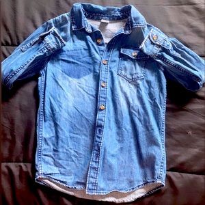 Long Sleeve Denim Button up